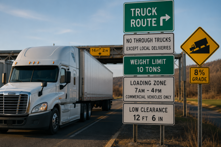 How Commercial Drivers Can Read Road Signs in 10 Seconds